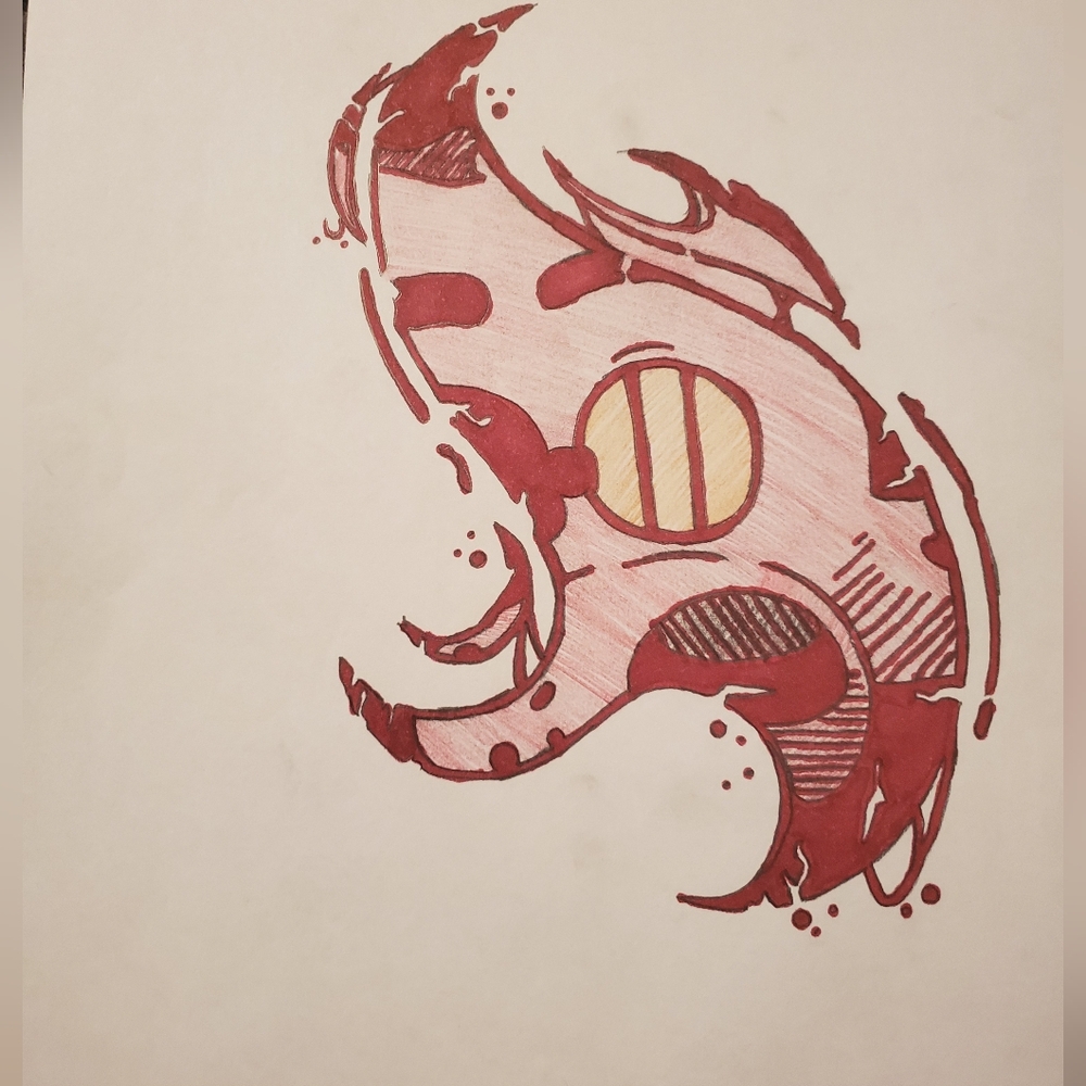 Foxy drawing! Will redo in pencil!